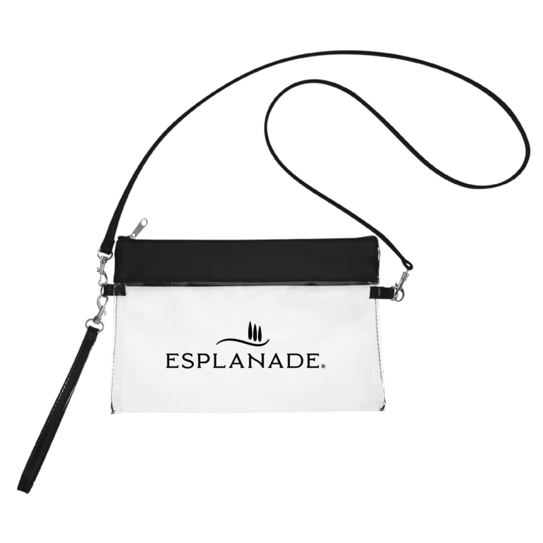 Tournament Solutions Clear Wristlet Pouch