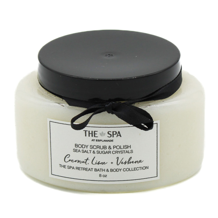 Body Scrub & Polish with Sea Salt and Sugar Crystals