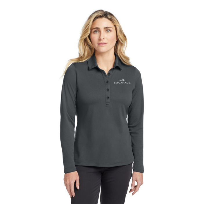 Nike Long Sleeve Dri-FIT Stretch Tech Polo