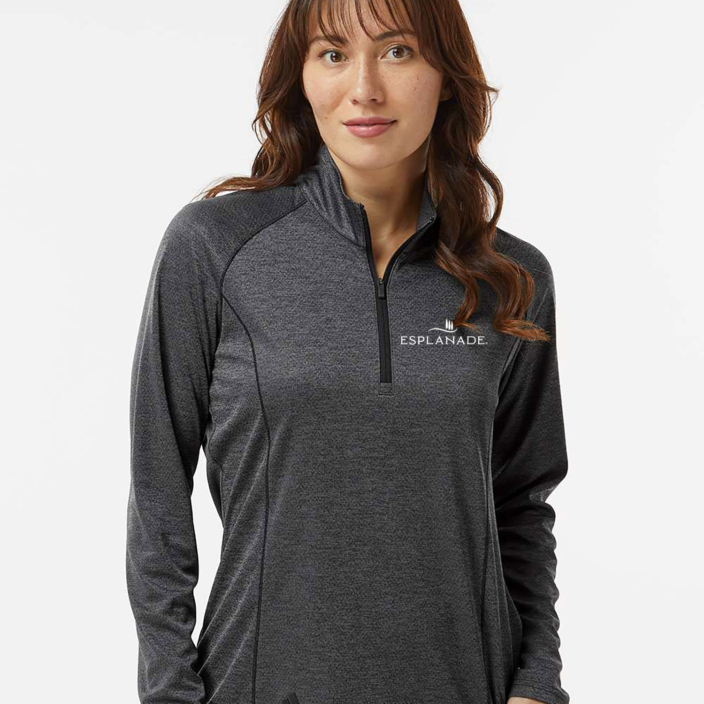 Adidas Space Dyed Quarter Zip